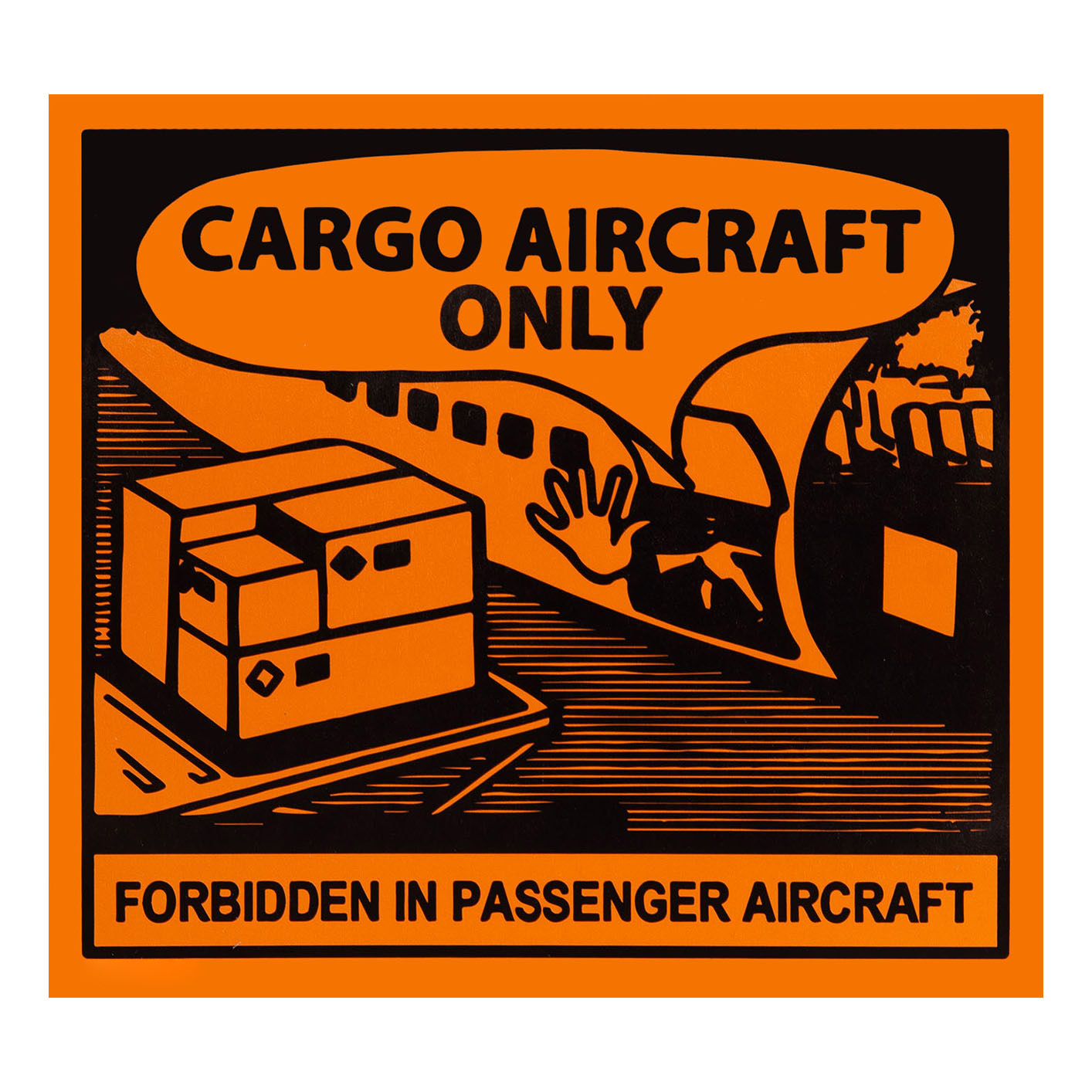 Nur für Frachtflugzeuge (Cargo Aircraft Only)