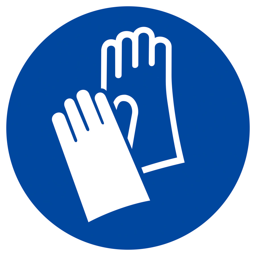 Handschutz benutzen, Gebotszeichen, ISO 7010