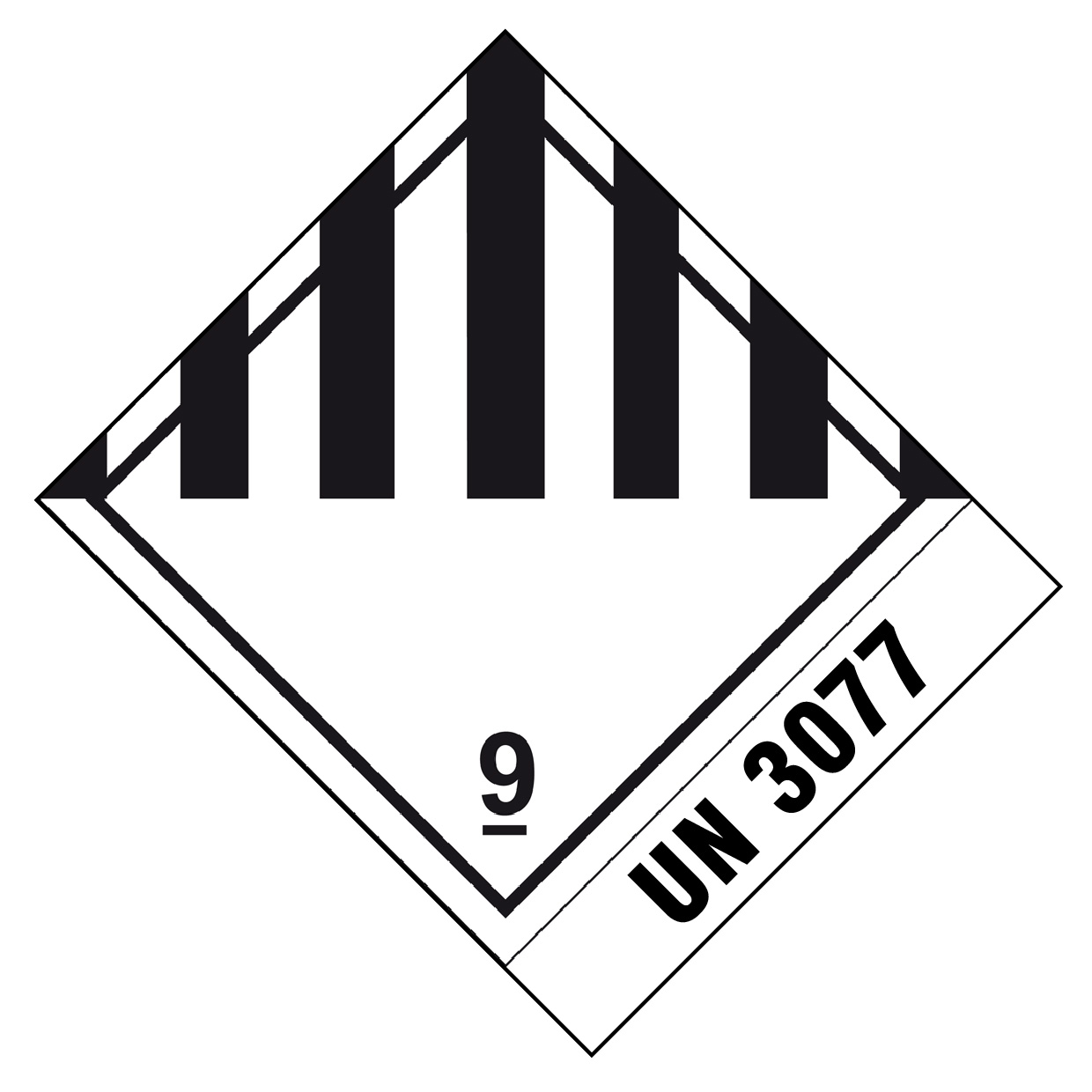 Gefahrgutaufkleber Klasse 9