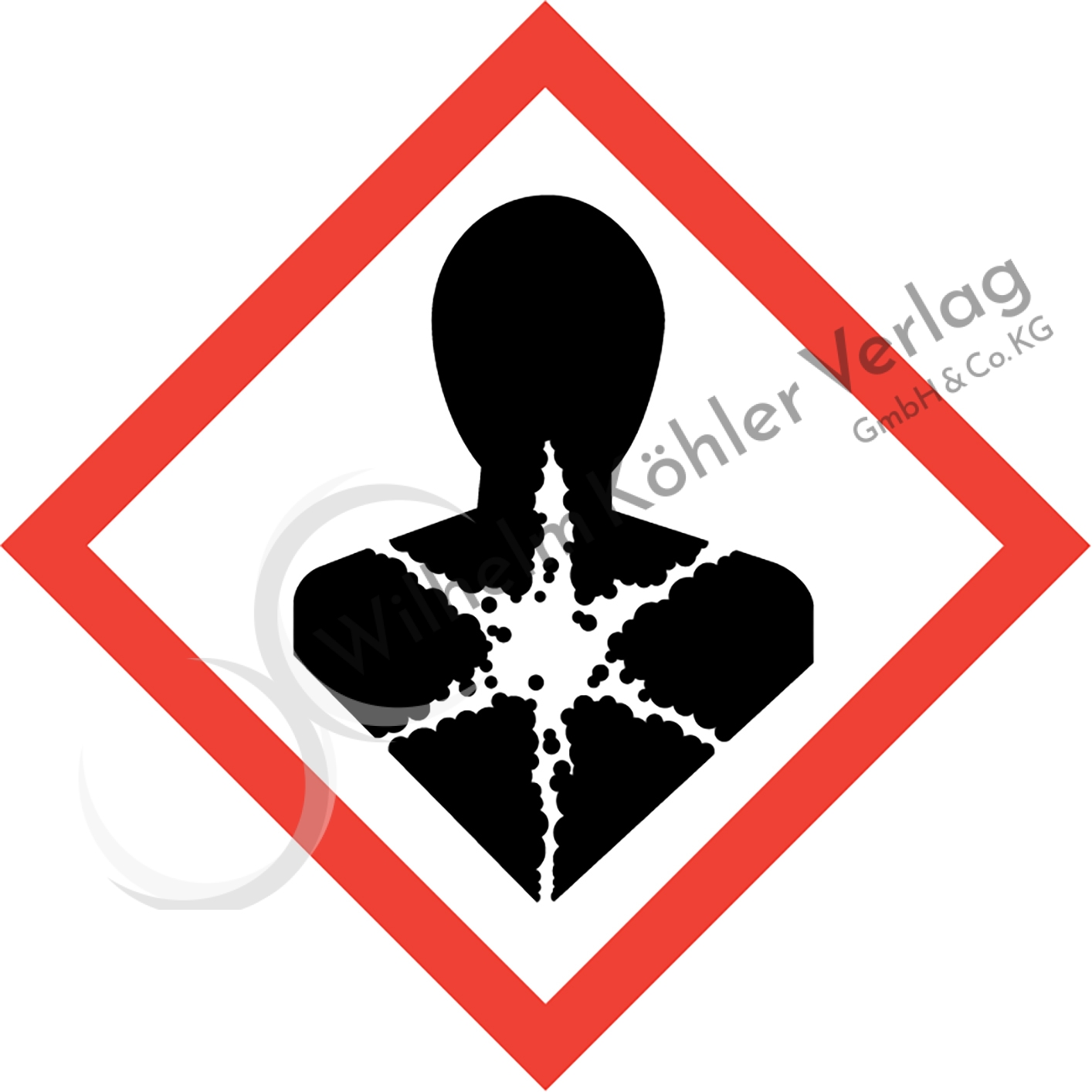 GHS-Symbol - Gesundheitsgefahr                                                   GHS-Symbol - Gesundheitsgefahr
