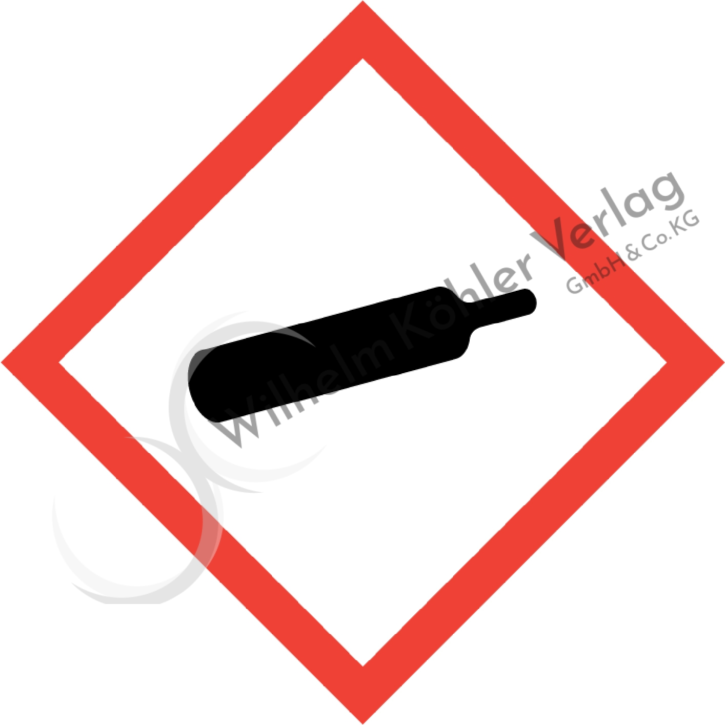 GHS-Symbol - Gasflasche                                                          GHS-Symbol - Gasflasche