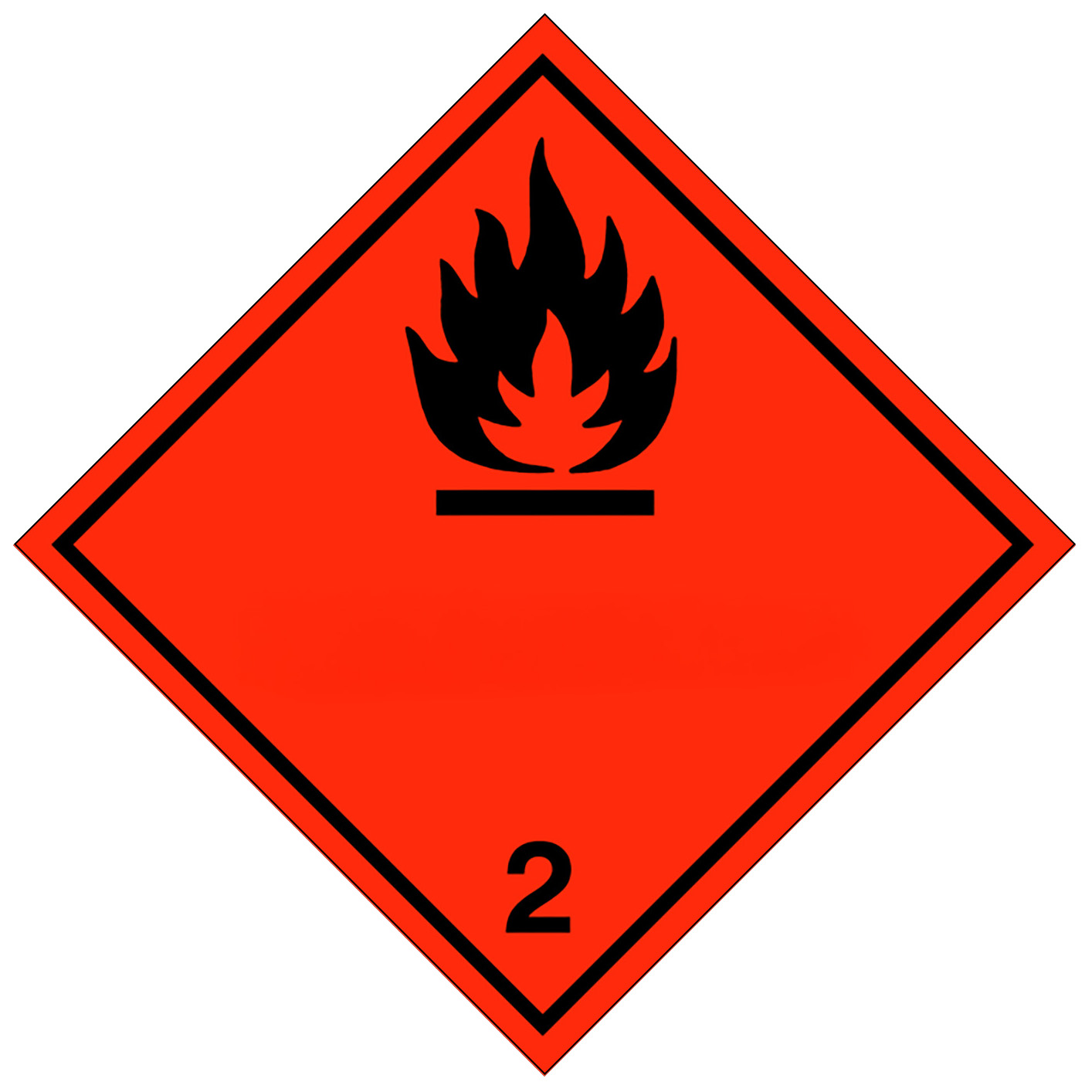 Entzündbare Gase - Klasse 2.1