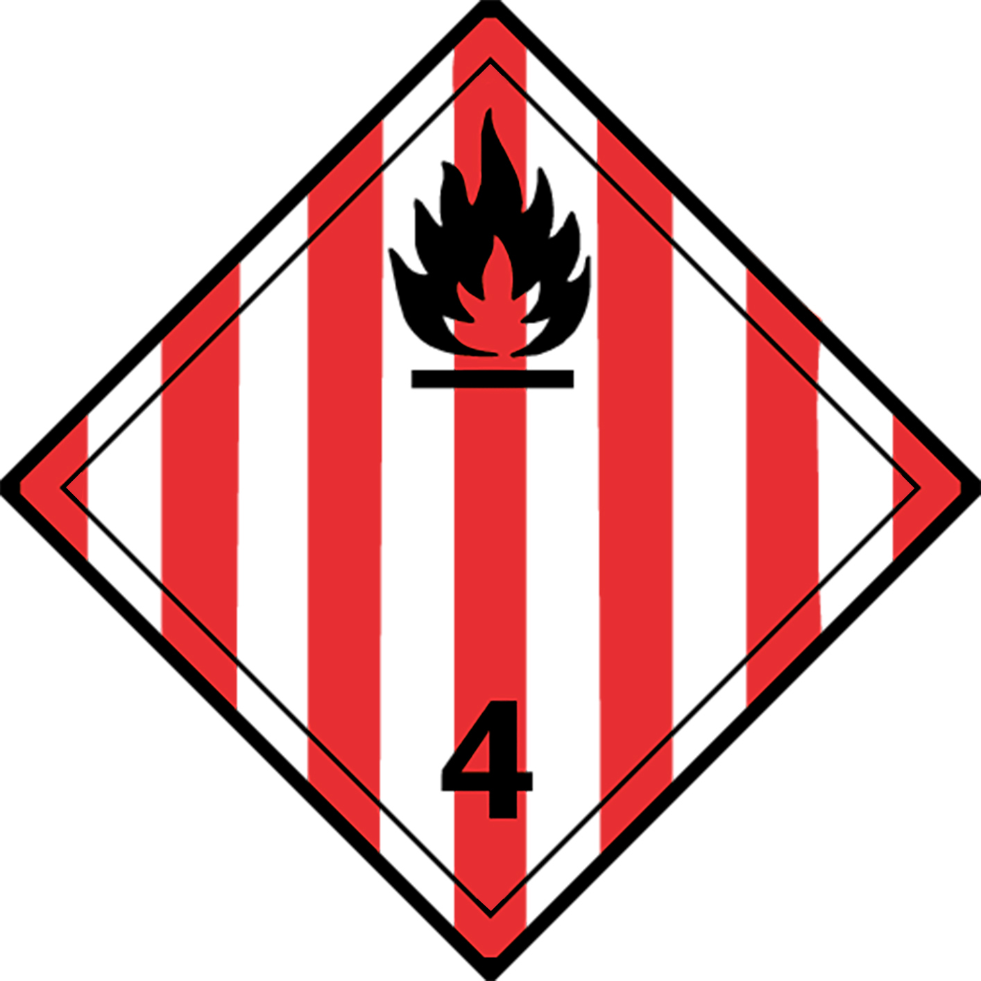 Entzündbare feste Stoffe - Klasse 4.1