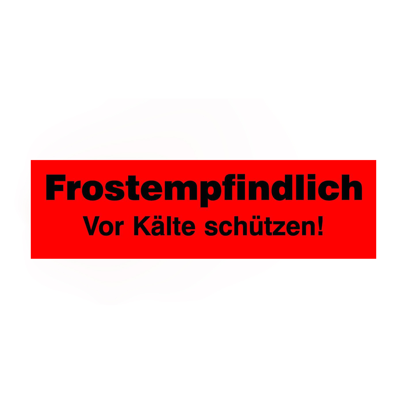 Frostempfindlich Vor Kälte schützen!
