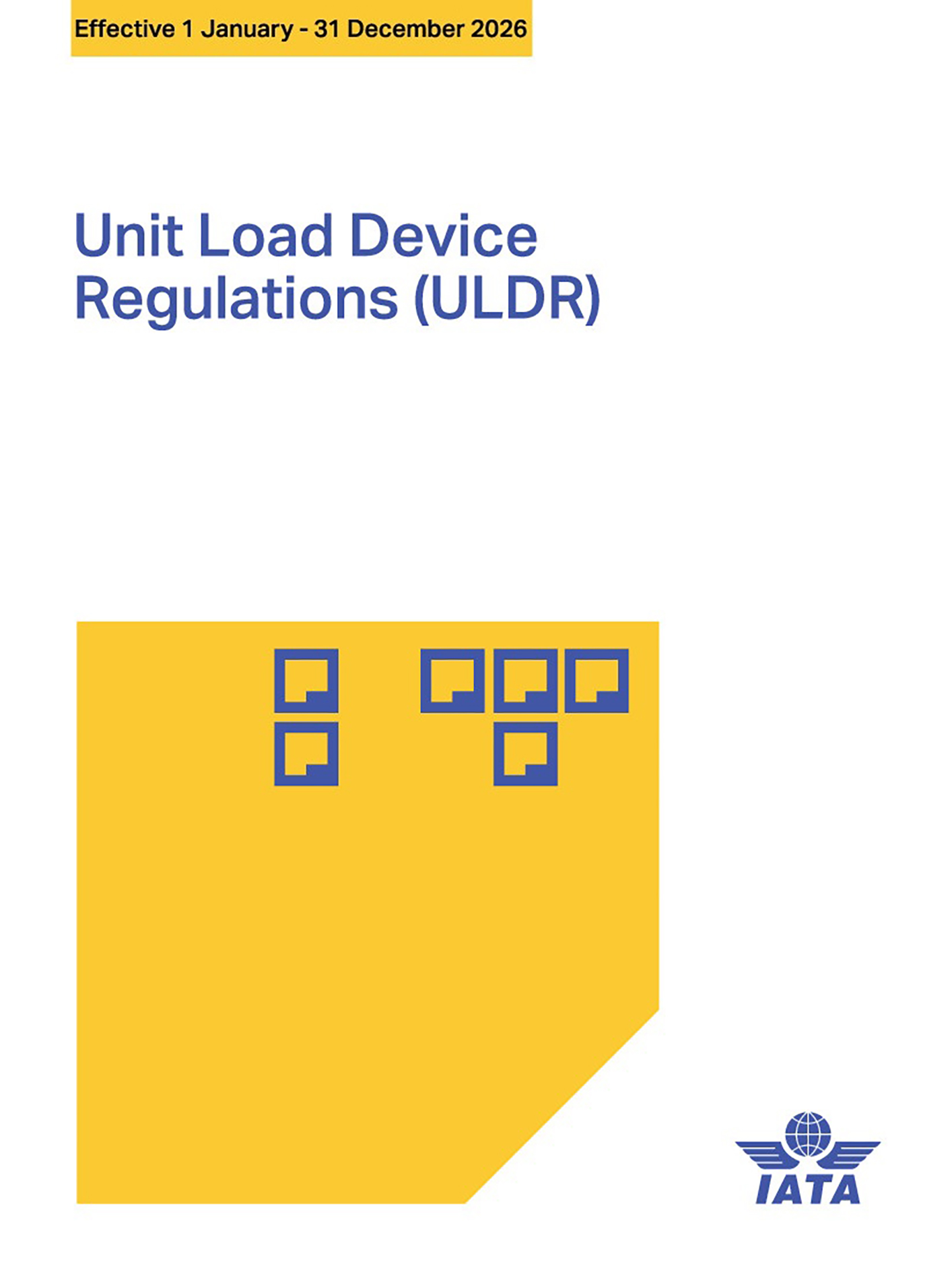 IATA ULD Regulations 2026, 14. Edition, englisch                                