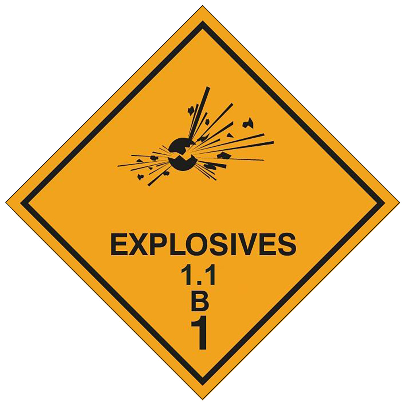 Explosivstoff Unterklasse 1.1