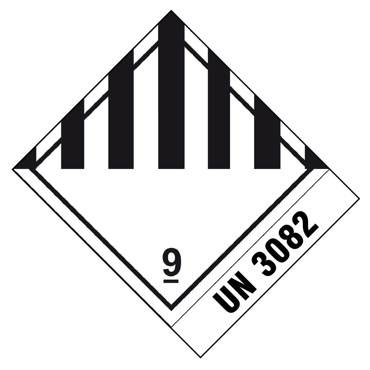 Gefahrgutaufkleber Klasse 9