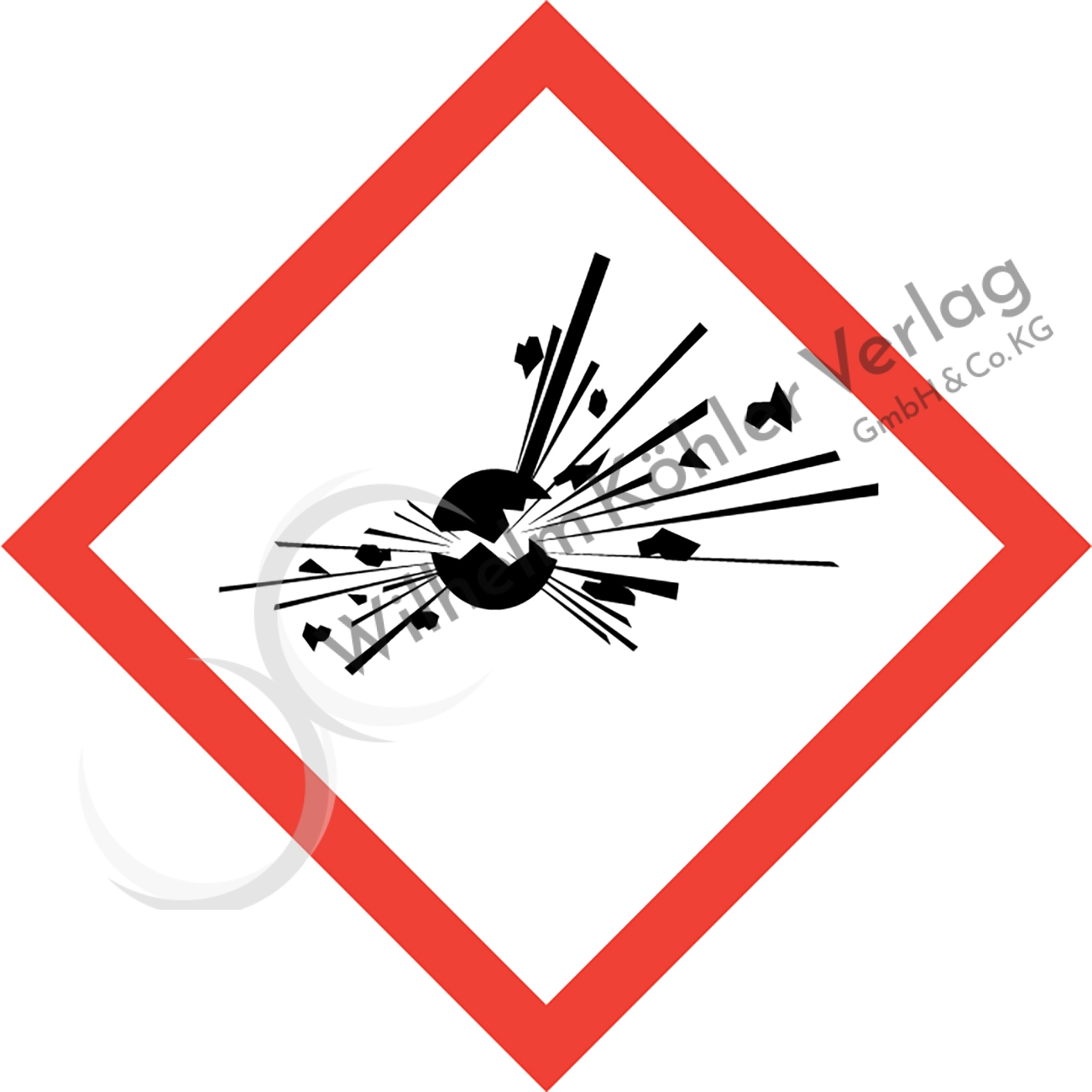 GHS-Symbol-Explodierende Bombe                                                   GHS-Symbol-Explodierende Bombe